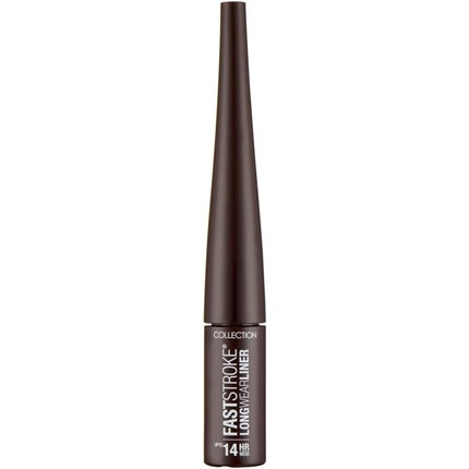 Collection Cosmetics Fast Stroke Long Wear Liner 4ml Brown