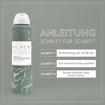 Re-New Copenhagen Hair Spray for Men and Women Vegan Styling Spray for All Hair Types 150ml
