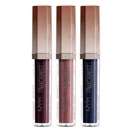 Nyx Machinist Lip Lacquer Glossy Wine 01 Grind