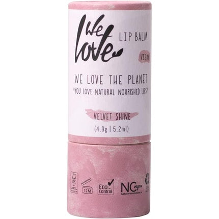 We Love The Planet Lip Balm Stick Velvet Shine 4.9g