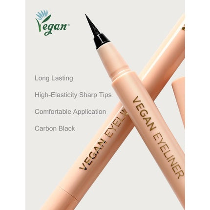 Mizon Liquid Vegan Eyeliner Waterproof Quick Dry Long Lasting Smudge Proof Sharp Tip
