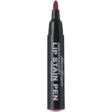 Semi-Permanent Lip Stain Pen 3 - Up to 12-Hour Creamy Matte Lip Color with Reversible Nib 1 Count
