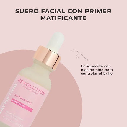 Revolution Skincare Niacinamide Serum Mattifying & Oil Control Make Up Primer 30ml