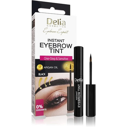 Delia Eyebrow Expert Single-Component Express Eyebrow Henna 1.0 Black 6ml