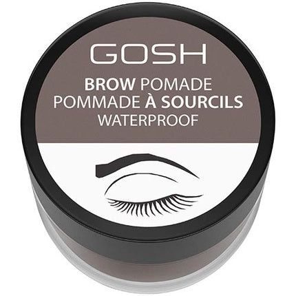 Gosh Brow Waterproof Pomade in Gray Brown Shade 002