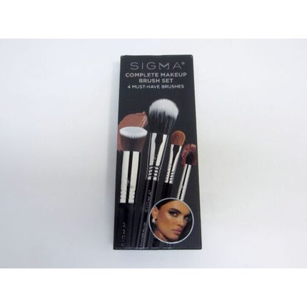 Sigma Beauty Complete Makeup Brush Set 4 Brushes Angled Conical E45 E60