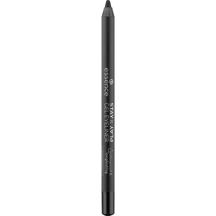 essence STAY & PLAY GEL EYELINER 01 Black Raven Long-Lasting and Highly Pigmented
