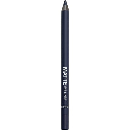 Gosh Matte Eyeliner In Mysterious Night Blue, Creamy Soft Texture For Easy