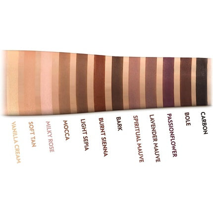 Luvia Cosmetics Eye Shadow Palette with 12 Matte Shades - Limited Gift Box