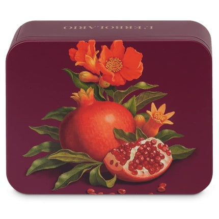 L'Erbolario Beauty Box Irresistible Details Elegant Tin Gift Box Limited Edition Contains 1 Pomegranate Scent 30ml + 1 Pomegranate Body and Hand Cream 75ml