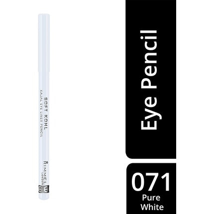 Rimmel London Soft Khol Eye Pencil Pure White 1.2g