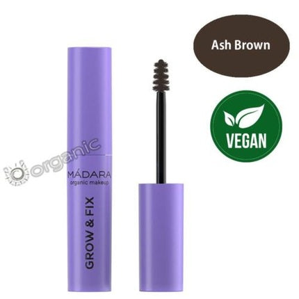 Madara Organic Brow & Lash Booster Ash Brown 4.25ml