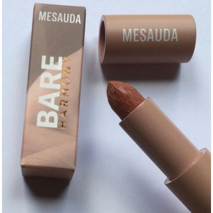 MESAUDA Bare Harmony Shiny Buttery Intense Nude Lipstick Taffeta 303