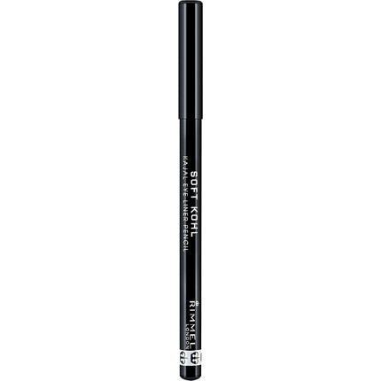 Rimmel London Soft Kohl Smudge-Proof Eyeliner Pencil Jet Black 1.2g
