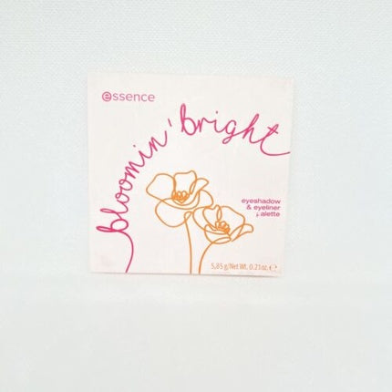 Essence Bloomin' Bright Eyeshadow and Eyeliner Palette 01 See Me Bloomin' 5.85g