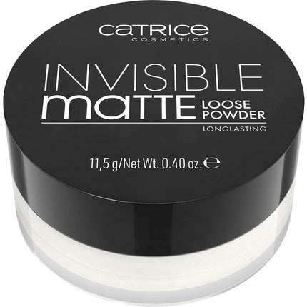 Catrice Invisible Matte Loose Powder No. 001 Transparent Long-Lasting