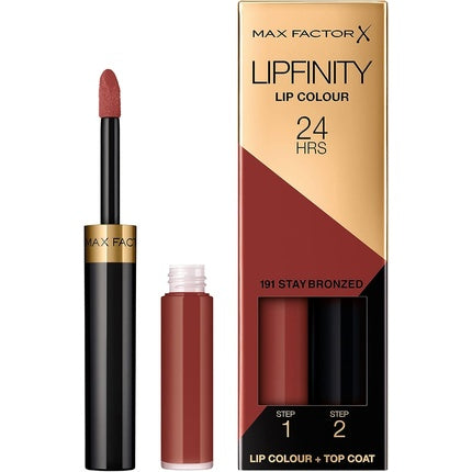 Max Factor Lipfinity Long-Lasting Two Step Lipstick 191 Bronzed 4.2g