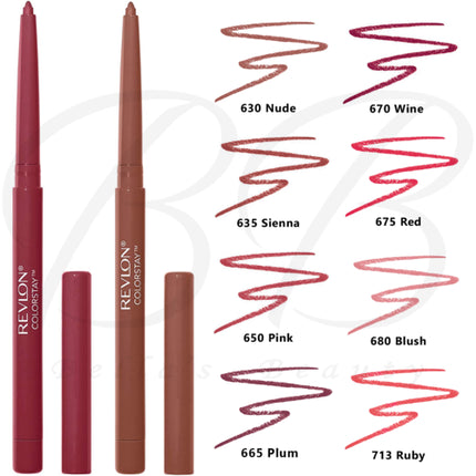 Revlon ColorStay 8 Hour Long Lasting Matte Lipstick with Sharpener - All Shades - NEW