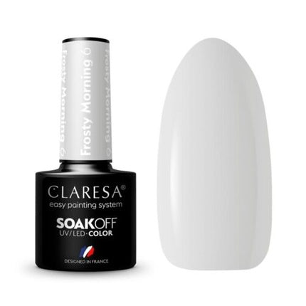 Claresa Frosty Morning UV Nail Polish 5ml - Pack of 6