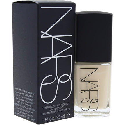 NARS Sheer Glow Light 1 Siberia Foundation 30ml Pink/Yellow