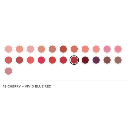 Radiant Professional Advanced Care Lipstick Ultra Nourishing Matte Lipstick With Vitamin E UVA UVB Filters Velvet 18 Cherry Vivid True Red