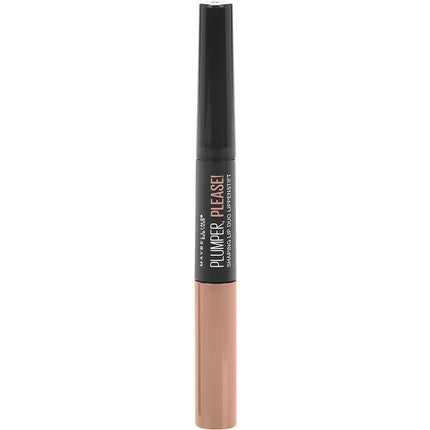 Maybelline New York Plumper Please Shaping Lip Duo Lipstick 200 Tease - 1 count
