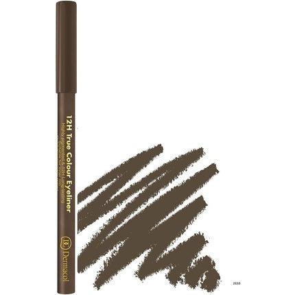 Dermacol 12h True Colour Eyeliner No.9 Army Green