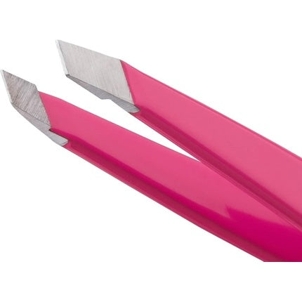 Tweezerman Mini Tweezer for Eyebrow Plucking Neon Pink