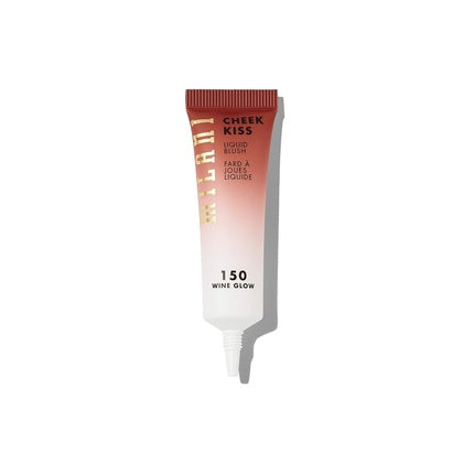 Milani Cheek Kiss Liquid Blush Makeup Blendable Buildable Cheek Blush Lightweight Liquid Blusher and Cheek Color Old Wine Glow