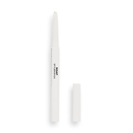 Makeup Revolution Eyebrow Soap Styler Stick Double Ended with Spoolie Brush 1.2g