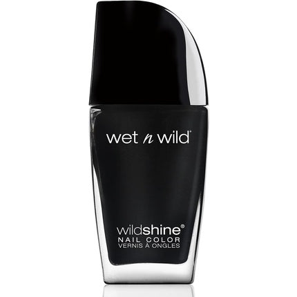 Wet 'n' Wild Wild Shine Nail Color Black Crème 12ml