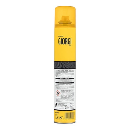 Giorgi Line Men Fixing Spray Natural Finish Handy 0% Silicones and Residues Fixation 300ml