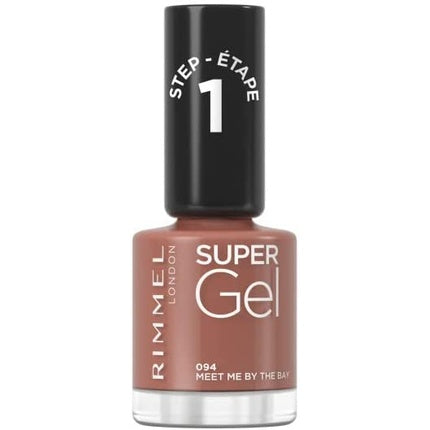 Rimmel London Super Gel Nail Polish 12ml 94 Meet Me By The Bay