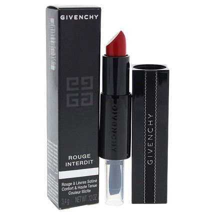 Givenchy Red Forbidden Satin Lipstick 14 Redlight 3.4g