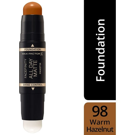 Max Factor Facefinity All Day Warm Hazelnut Matte Pan Stik Foundation 20g