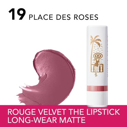 Bourjois French Riviera Collection Rouge Velvet The Lipstick 2.4g 19 Place Des Roses