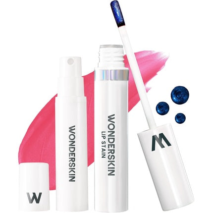 Wonderskin Wonder Blading Peel and Reveal Lip Stain Kit Pink Transfer Proof Matte Lip Makeup Sweetheart