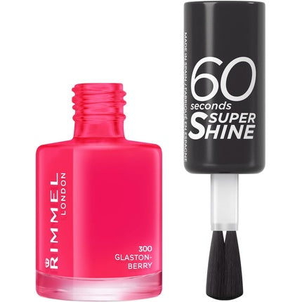 Rita Ora 60 Seconds Super Shine Nail Polish 300 Glaston-Berry 8ml