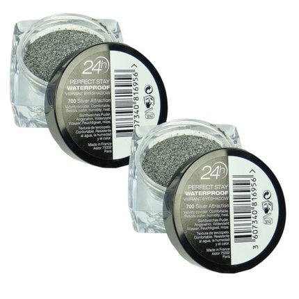 Astor 24h Perfect Stay 700 Silver Attraction Waterproof Eyeshadow