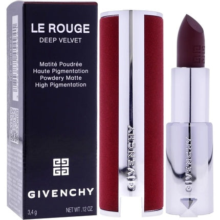 Givenchy Le Rouge Deep Velvet Matte Lipstick N38 Grenat Fume for Women 0.11 oz