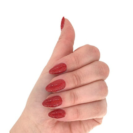 Layla Cosmetics Laylagel Polish Color Red Glitter 0.01L