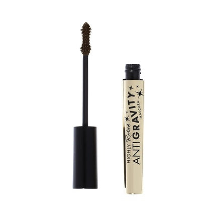 Milani Highly Rated Anti-Gravity Mascara with Castor Oil and Molded Hourglass Shaped Brush Brown Black