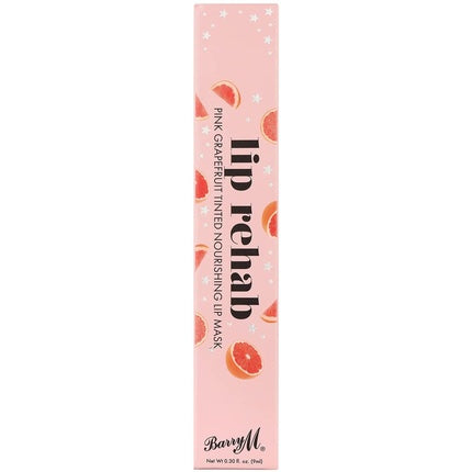 Barry M Lip Rehab Tinted Nourishing Lip Mask Pink Grapefruit Flavor