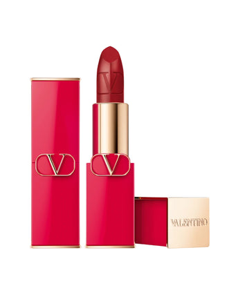 Valentino Rosso Satin Finish Cream Lipstick 213r Refillable - 35 Grams