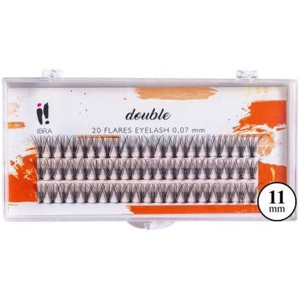 Ibra Artificial Eyelash Clusters 0.07 C-11mm