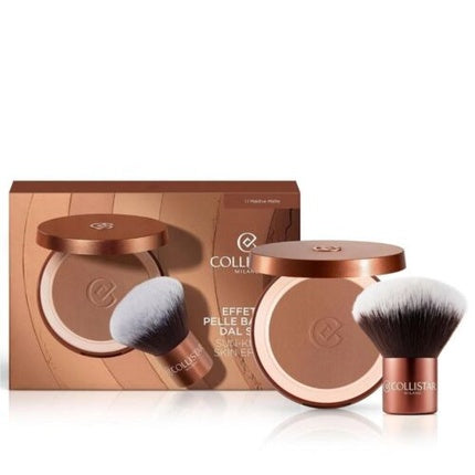 COLLISTAR Terra Tanning Bed Effect Silk 1.1 Maldives Matte with Kabuki Brush