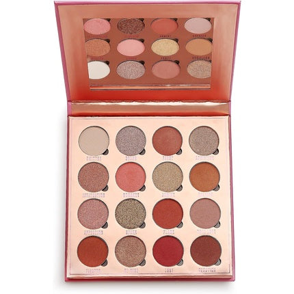 Makeup Obsession London Love Is My Drug Eyeshadow Palette 16 Shades 20.8g