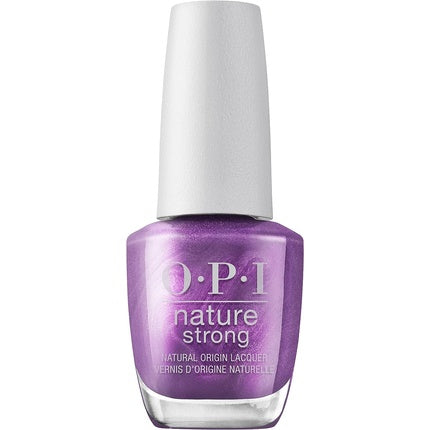 OPI Nature Strong Nail Polish Quick Dry Vegan Nail Varnish With Long-Lasting Results Made With Natural Ingredients Purple Shades Achieve Grapeness