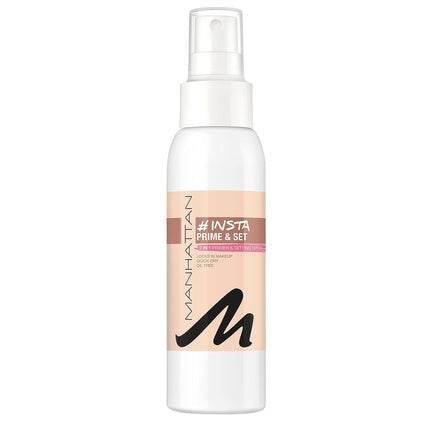Manhattan Insta Prime & Set Spray Makeup Setting Spray Clear 100 100ml