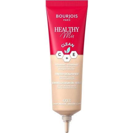 Bourjois Healthy Mix Tinted Beautifier Foundation Lightweight Moisturizing Foundation 003 Light Medium 30ml